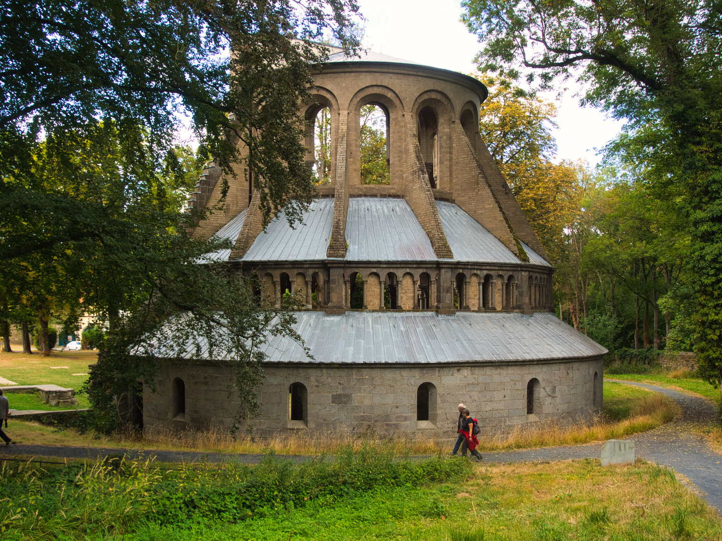 Ruine Kloster Heisterbach -Außenansicht Chor