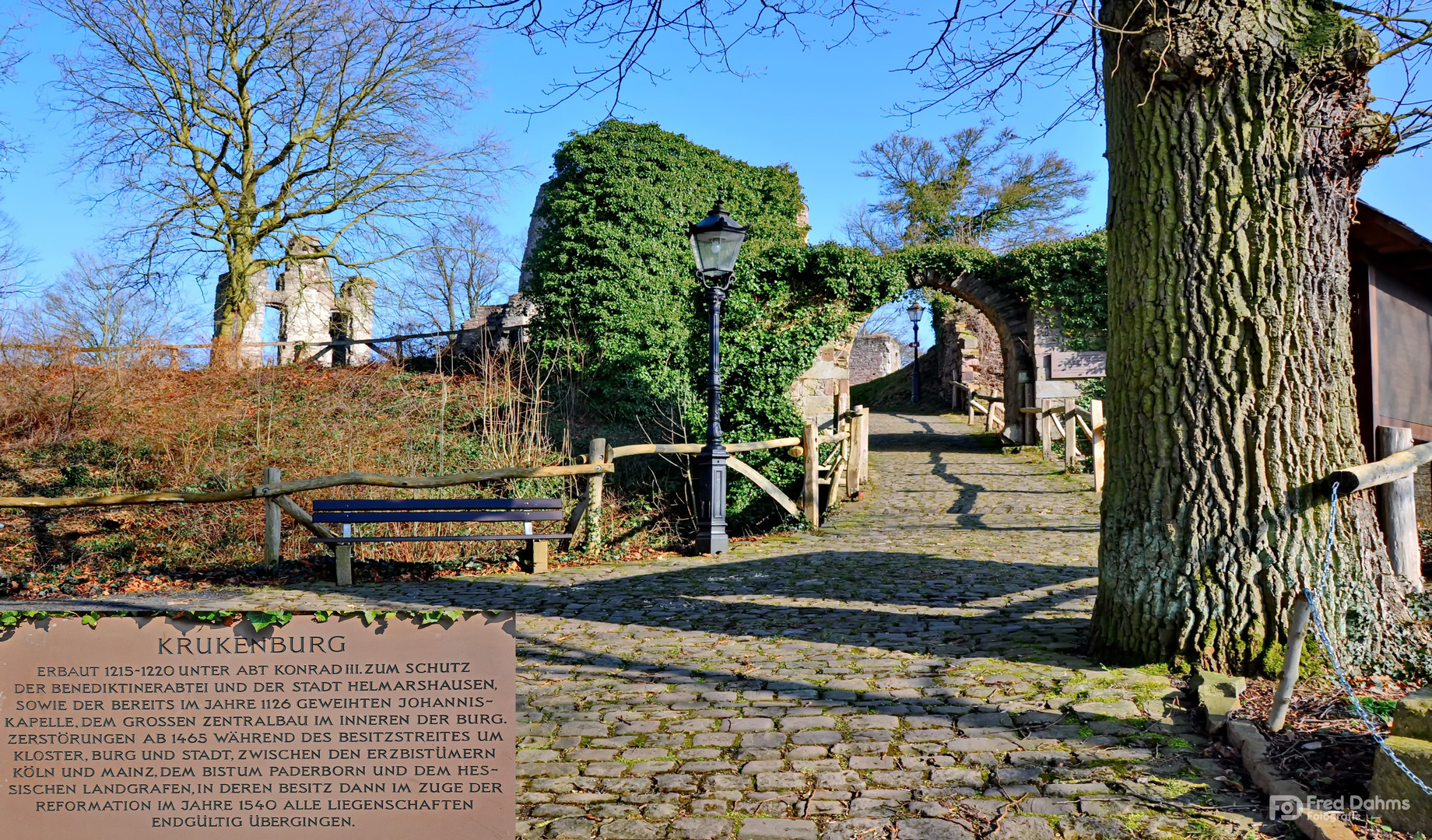 Ruine Krukenburg, Bad Karlshafen IV