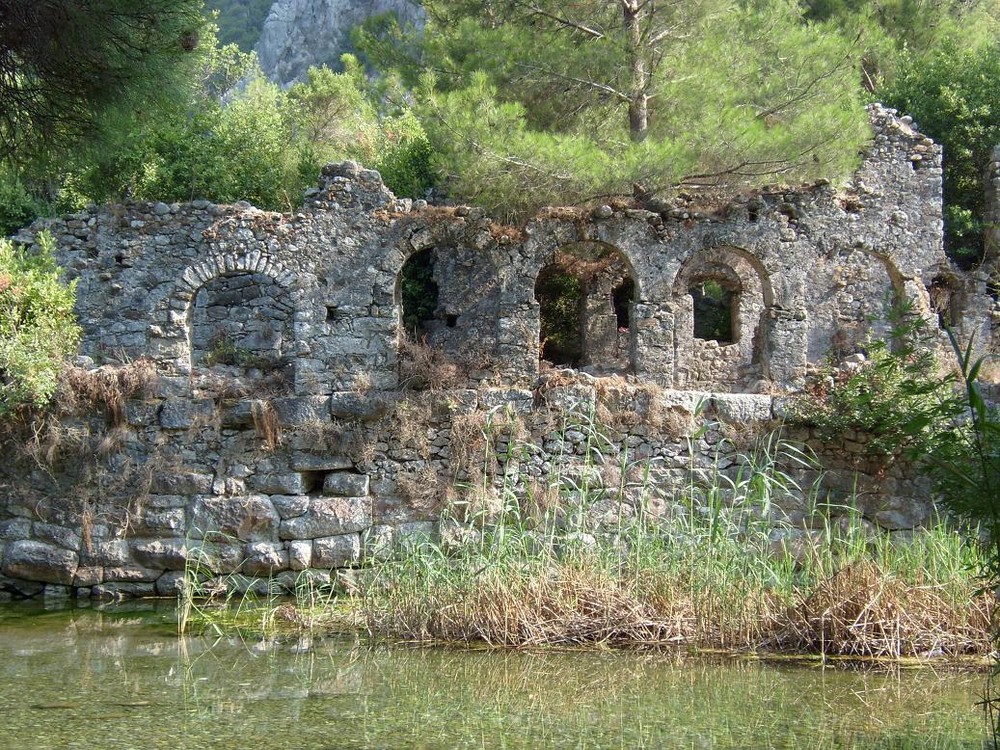 Ruine kurz vor´m Strand