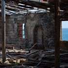 Ruine mit Blick aufs Meer