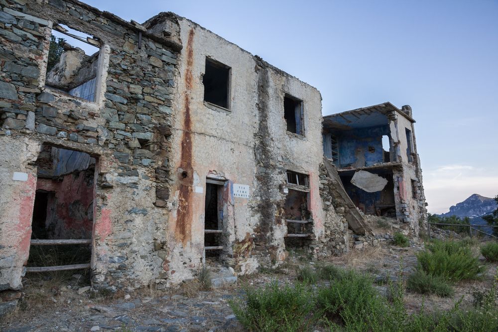 Ruine mit Fernblick...