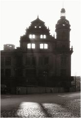 Ruine mit Gegenlicht