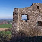 Ruine mit Windmühle