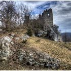 Ruine Niederhaus in Hürnheim im Landkreis Donau-Ries