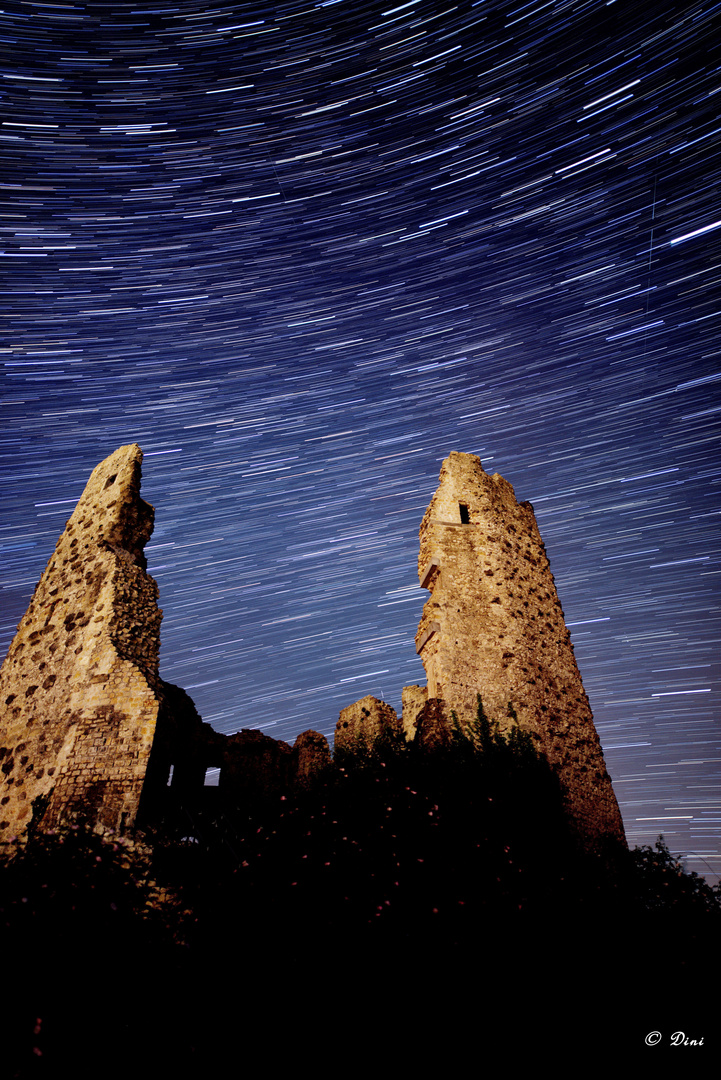 Ruine Pfeffingen Startrails