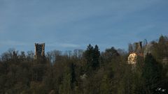 Ruine Schaunberg von unten