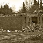 ruine sepia