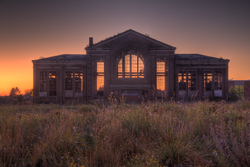 Ruine & Sonnenuntergang