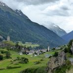 Ruine Steinsberg und Ardez