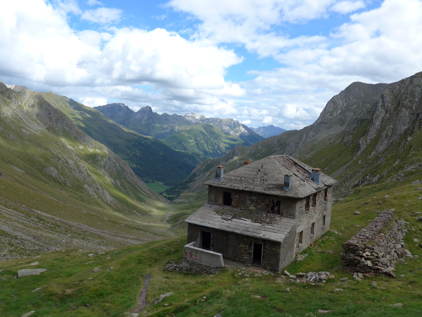 Ruine unterhalb des Timmelsjochs