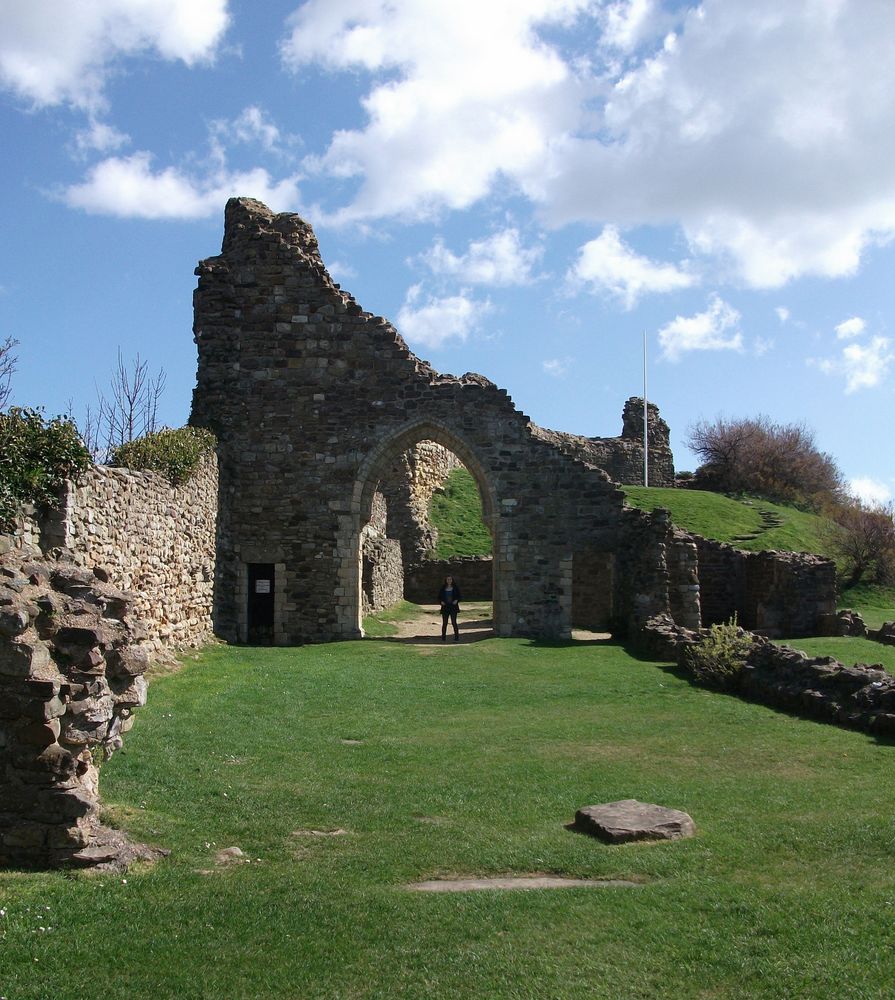 Ruine von Hastings Foto & Bild landschaft, himmel, england Bilder auf