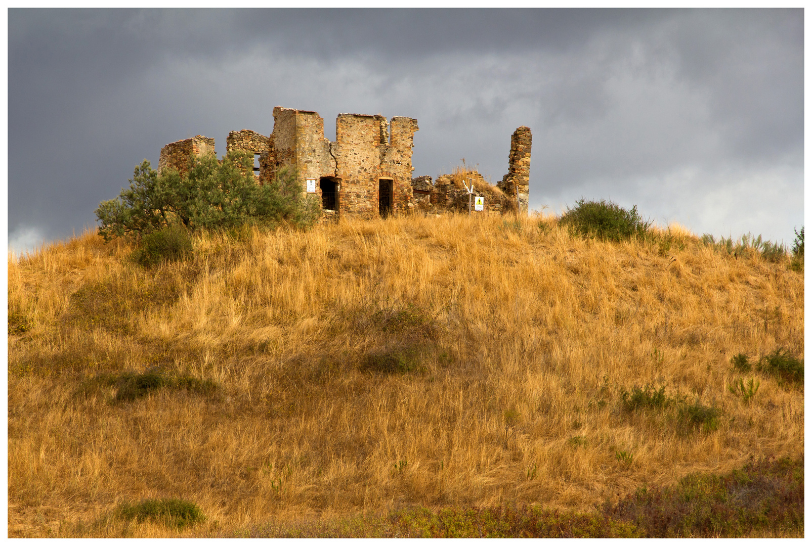 Ruine vor Volterra