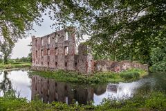 Ruine Wasserschloß Trojborg / Dänemark