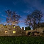 Ruinen am Schloss Mansfeld