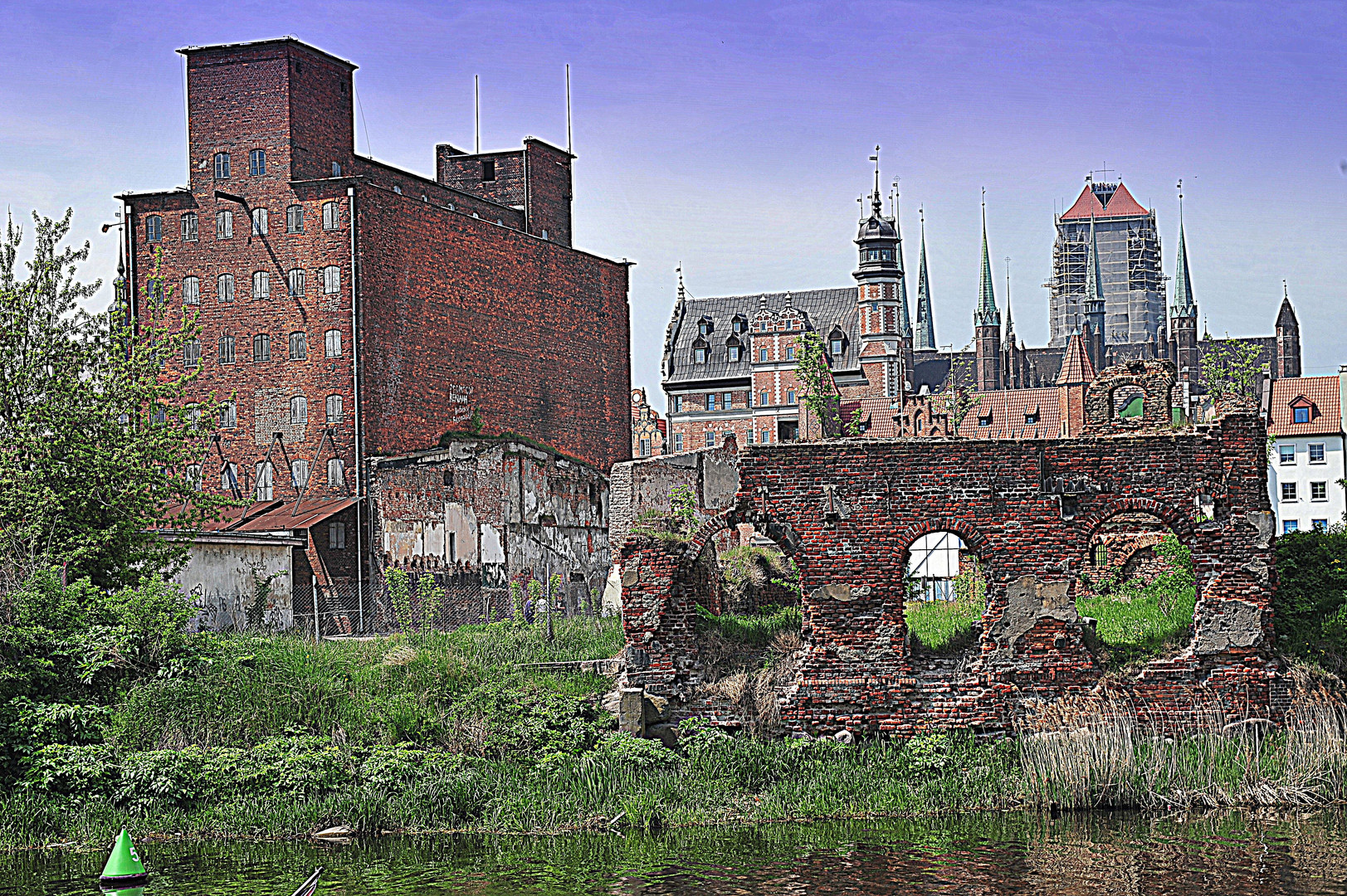 Ruinen auf der Speicherinsel