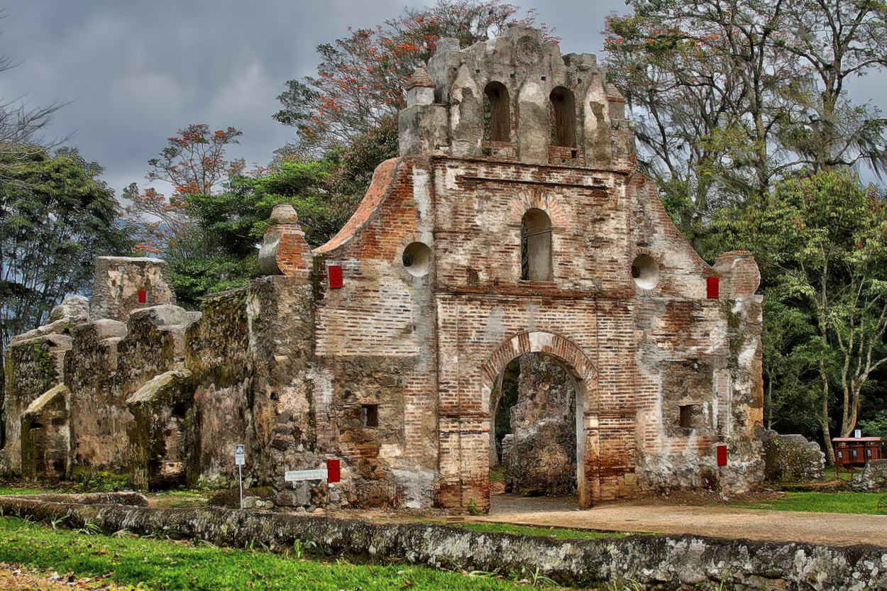 Ruinen aus Costa Rica
