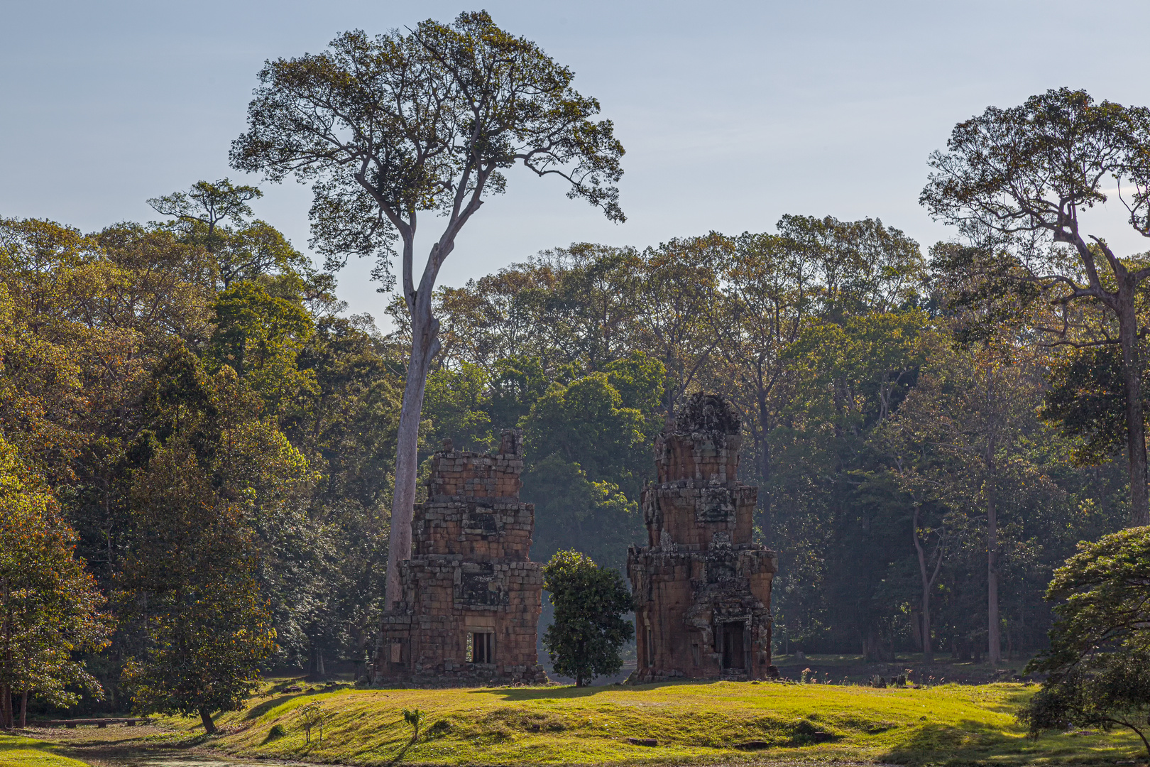 Ruinen bei Angkor