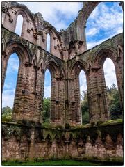 Ruinen der Fountains Abbey