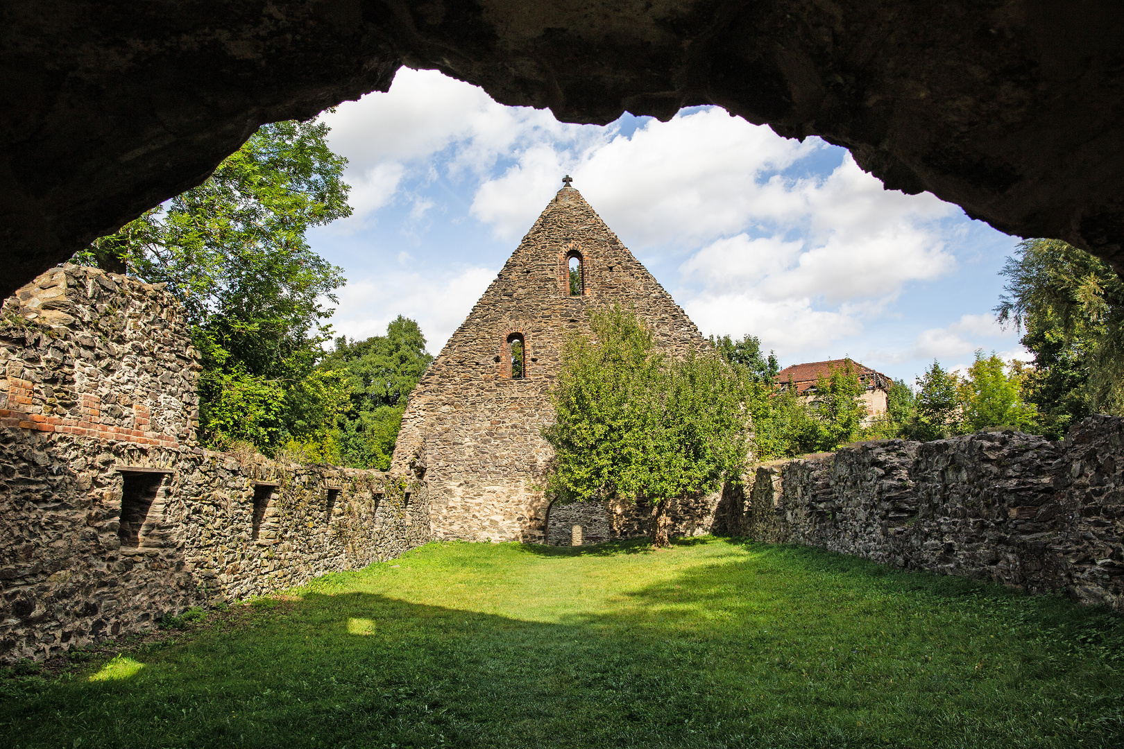 Ruinen im Klosterpark Altzella