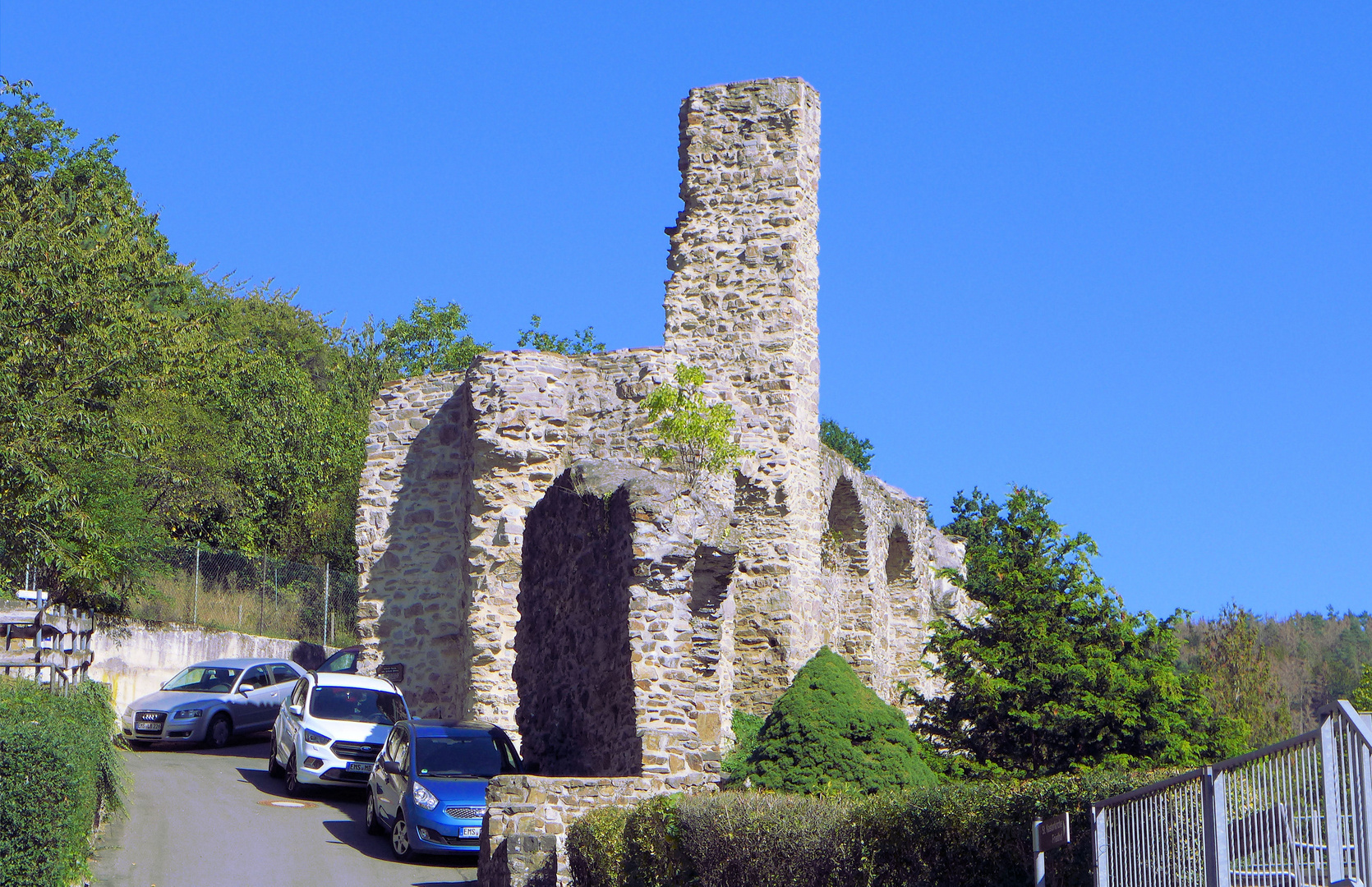 Ruinen in Dausenau/Lahn