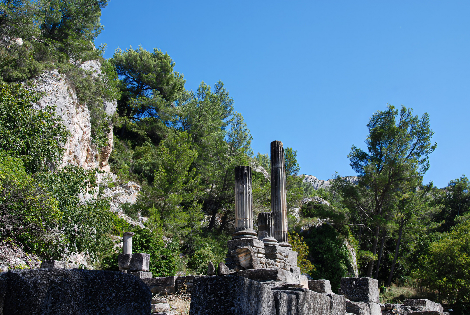 Ruinen in der Provence