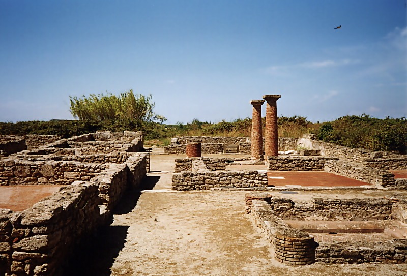 Ruinen in Paestum (Neapel 99 #4)