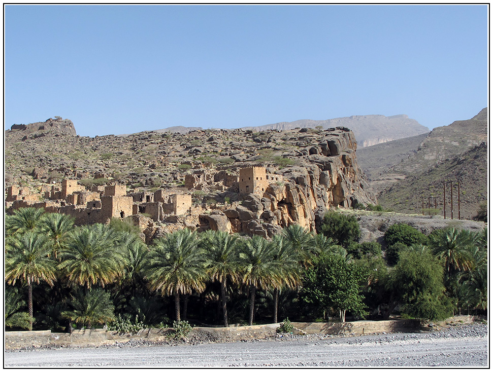 Ruinendorf - Wadi Ghul - Oman