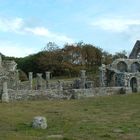 ruines de la chapelle de LANGUIDOU XII em siecle