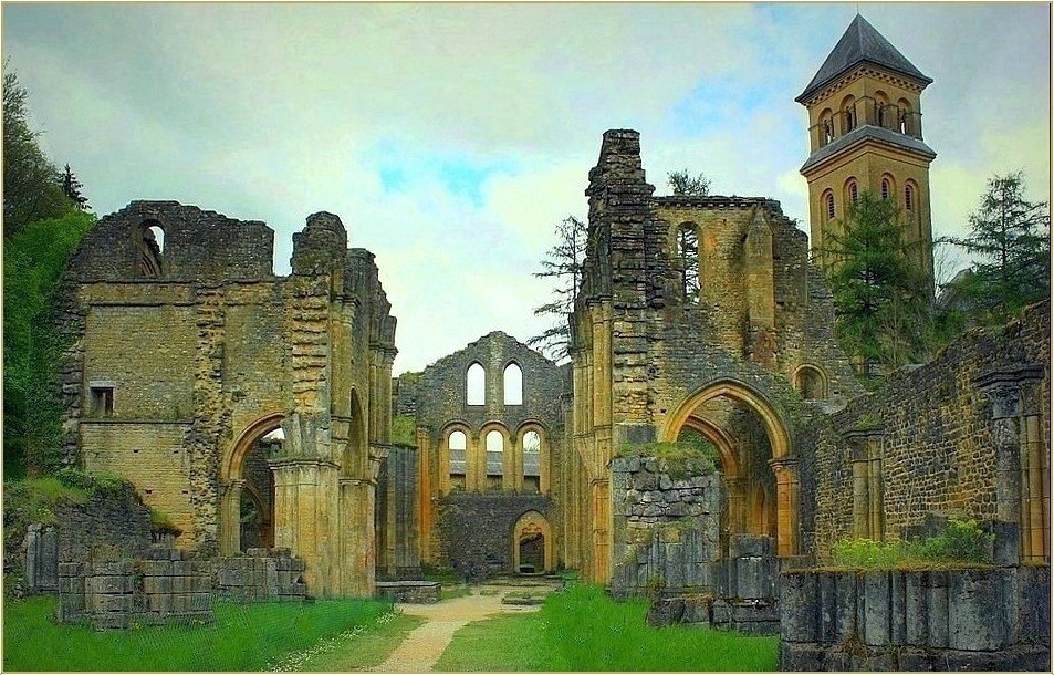 Ruines de l'Abbaye d'Orval (Belgique)