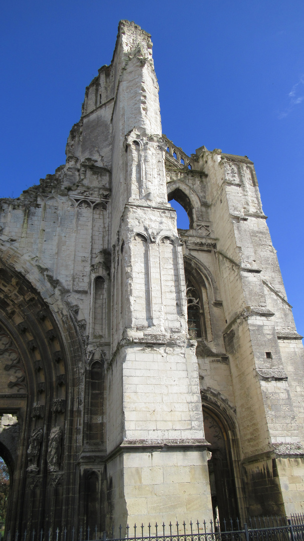 Ruines de l'abbaye Saint Bertin 