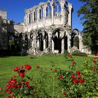 Ruines de l'église de l'abbaye d'Ourscamp