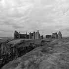 Ruines de Slains Castel, Aberdeenshire, Ecosse