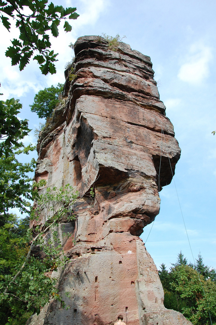 Ruines du chateau du Winstein (Alsace)