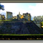 Ruines du château de Fère-en-Tardenois ( l'Aisne).