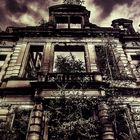 Ruines of an old castle in Belgium