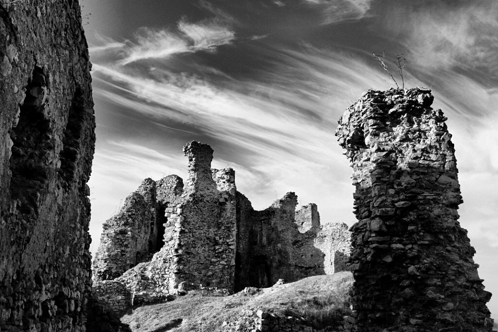 Ruins castle Brekov