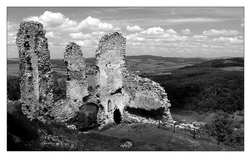Ruins castle Brekov