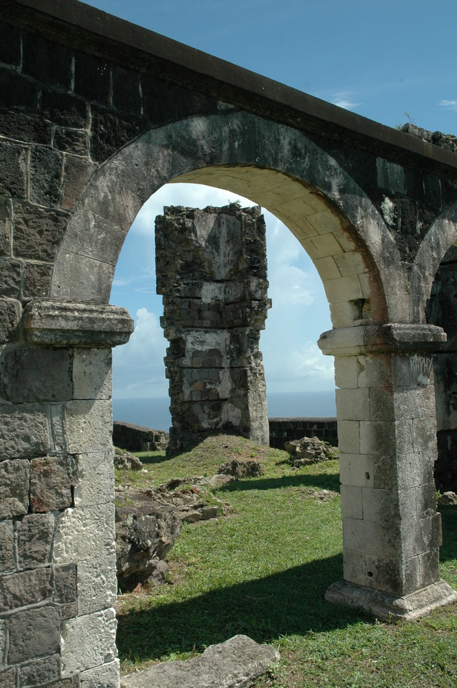 ruins of an old church