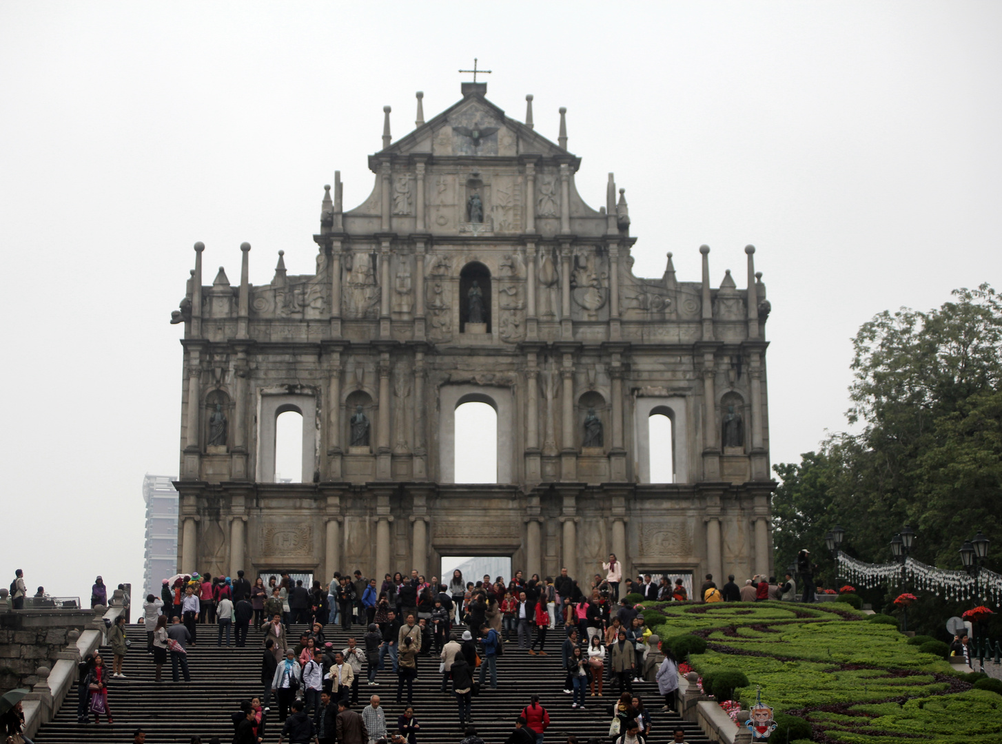 Ruins of St. Paul's Cathedral in Macau