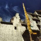 Ruins of the kings palace in Leh, Ladakh