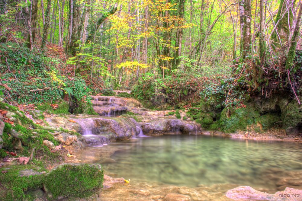 Ruisseau en Cascade