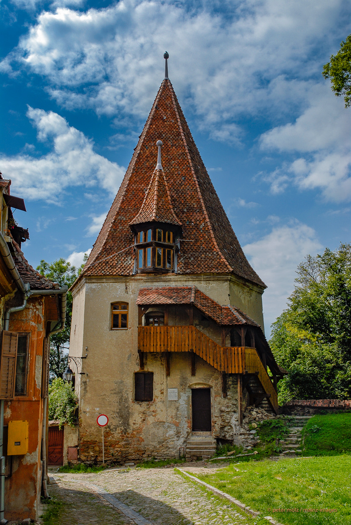 Rumänien - Der Schuhmacherturm in Schäßburg/Sighisoara  | Juni 2006