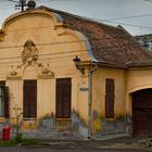 Rumänien - Hausfassade in Medias/Mediasch