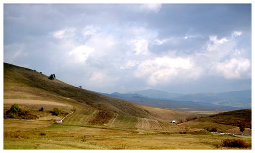 Rumänien. Landschaft bei Toplita