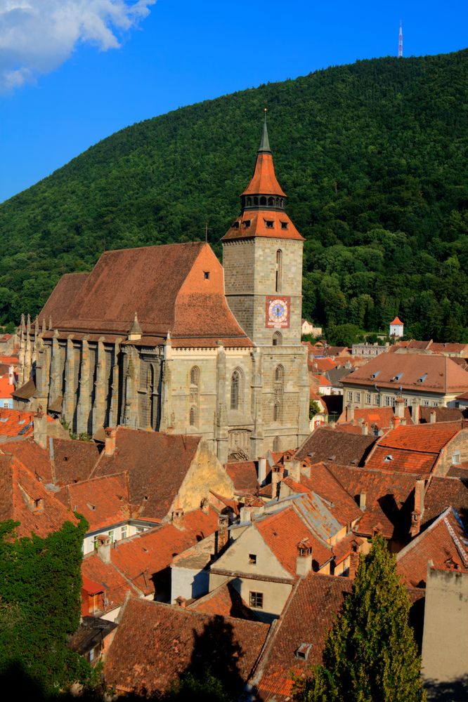 Rumänienrundreise 28 - Brasov mit Biserica Neagra