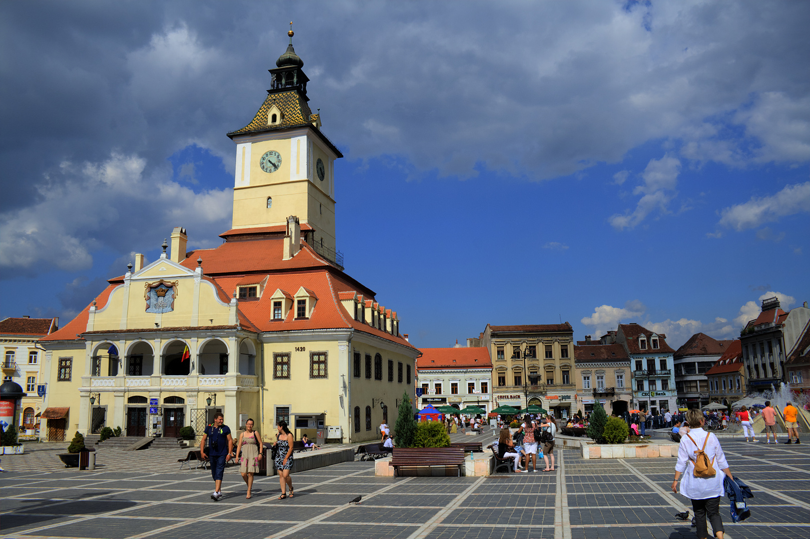 Rumänienrundreise 29 - Brasov Piata Sfatului