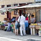 Rumänienrundreise 9 - Baie de Arama - Marktstand
