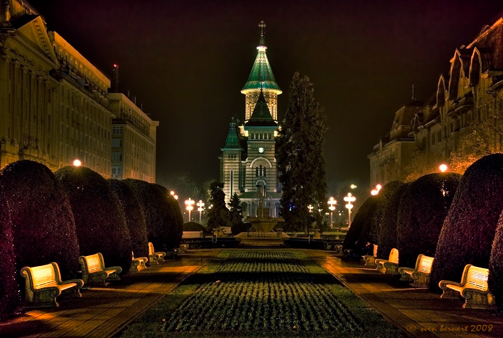 Rumänisch-orthodoxe Kathedrale der heiligen drei Hierarchen zu Temschburg / Timisoara