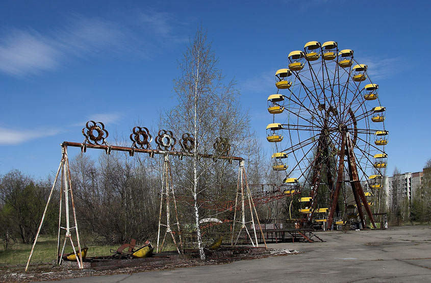 Rummelplatz in Pripjat