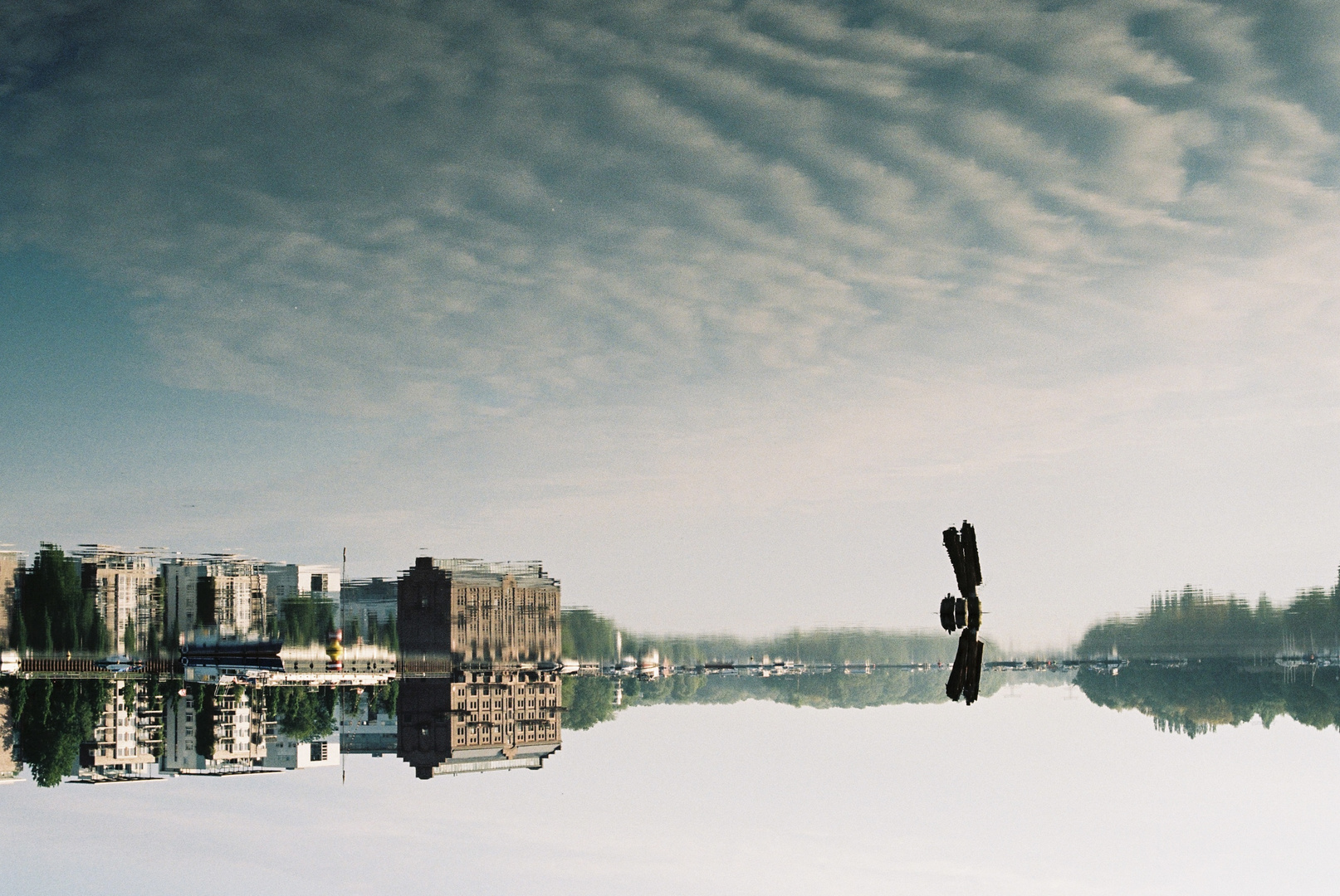 Rummelsburger Bucht upside down 